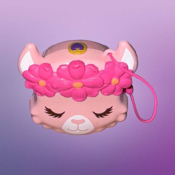 Polly Pocket Camp Adventure Llama Compact Playset A5 - Picture 6 of 8